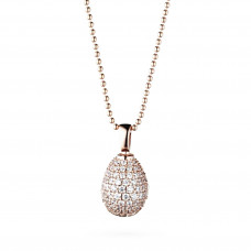 Tatiana Fabergé No9 hänge rosé/cz